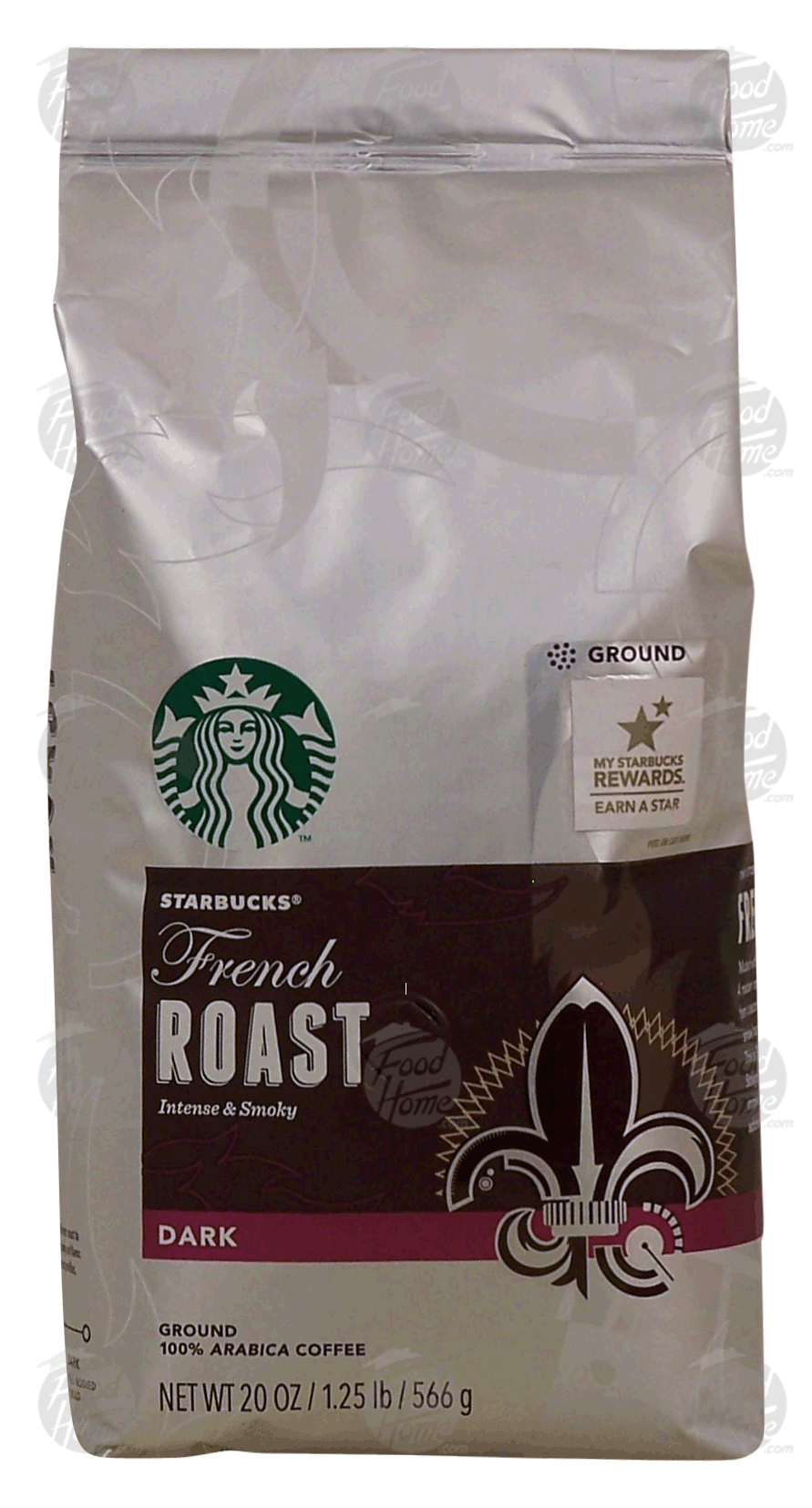 Starbucks French Roast french roast ground coffee, dark, 100% arabica coffee Full-Size Picture